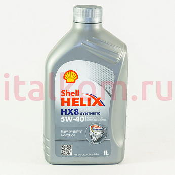 Shell-HX-8-1L Shell масло синтетическое HX-8 5W-40 1 литр Shell-HX-8-1L